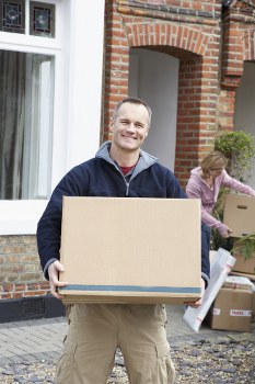 Careful removal of sofas and household furniture from a Surrey home