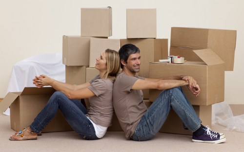 Local man with a van helping with home removals in Surrey