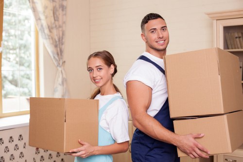 Surrey removals vehicle serving homes and flats with short notice